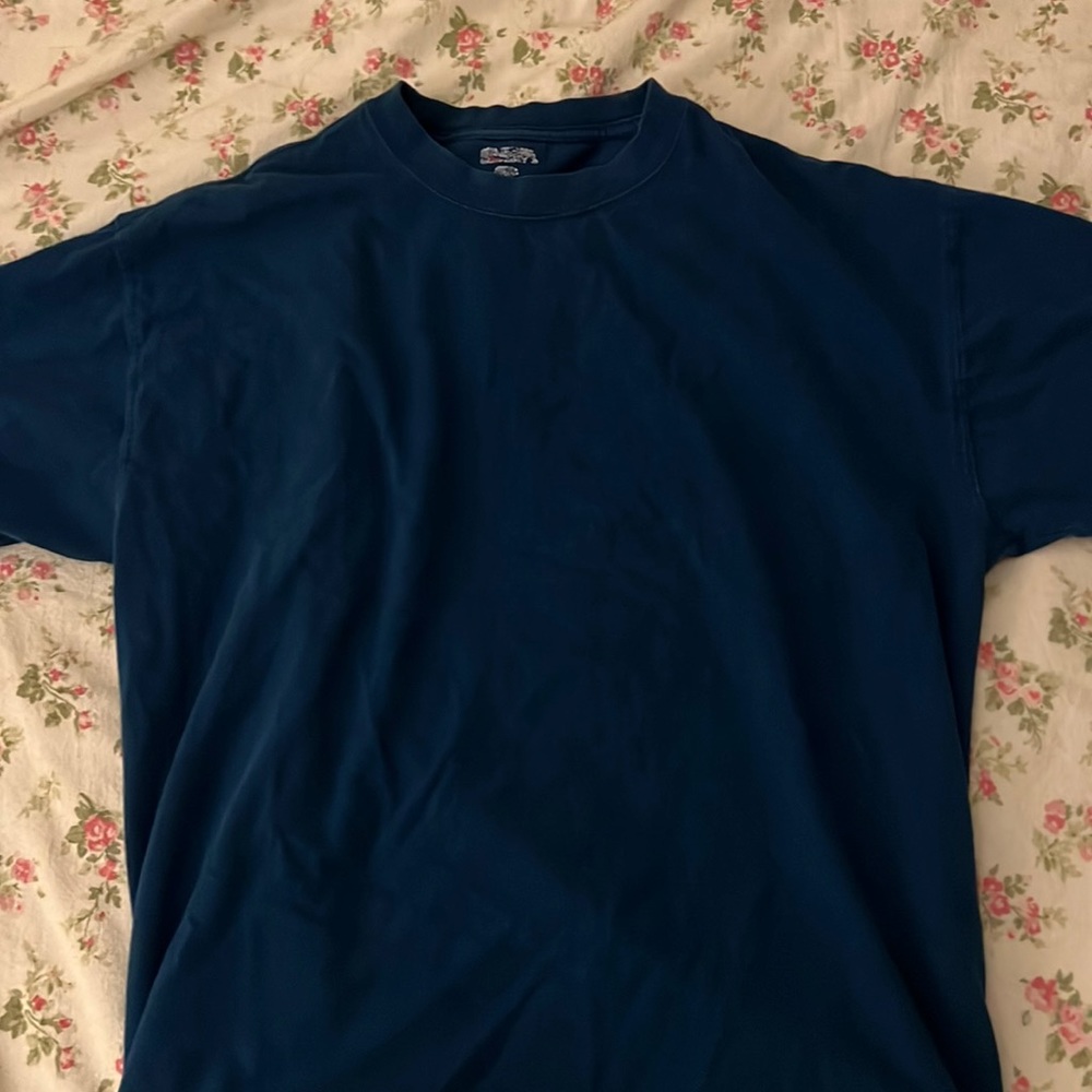 oversized blue t-shirt!